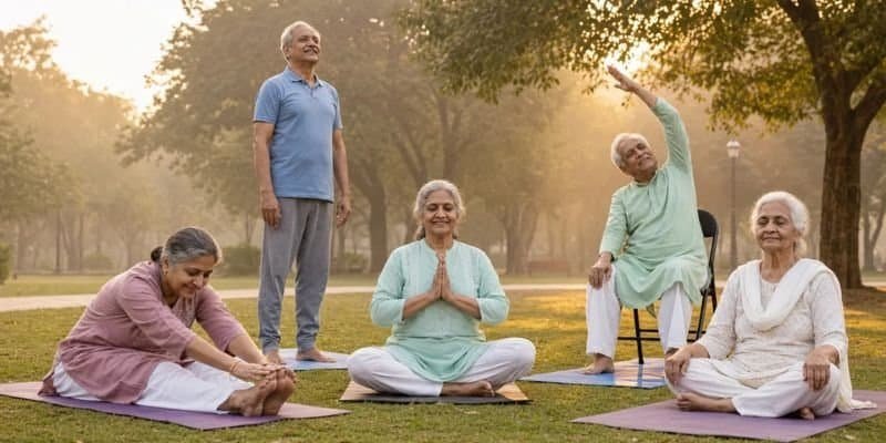Rishikesh Senior Gentle Yoga
